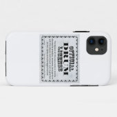 Coques Case-Mate iPhone Licence de tambour (Dos (Horizontal))