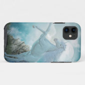 Coques Case-Mate iPhone licorne bleue (Dos (Horizontal))
