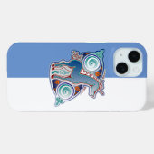 Coques Case-Mate iPhone Licorne celtique (Verso (horizontal))