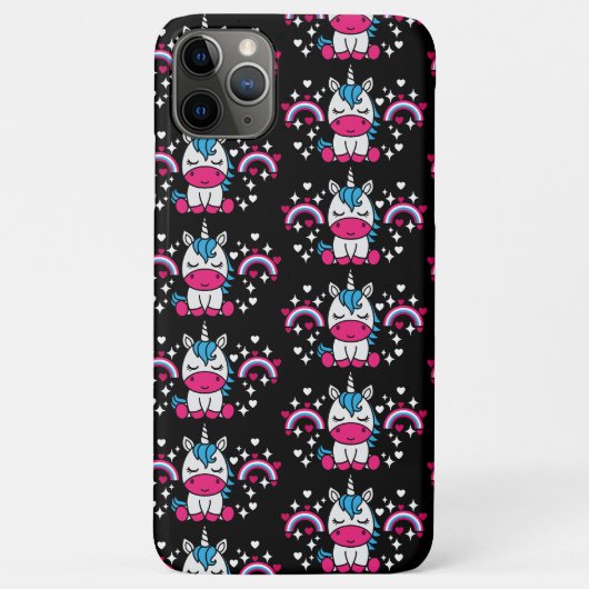 Coques Case-Mate iPhone Licorne de petite fille (Dos)