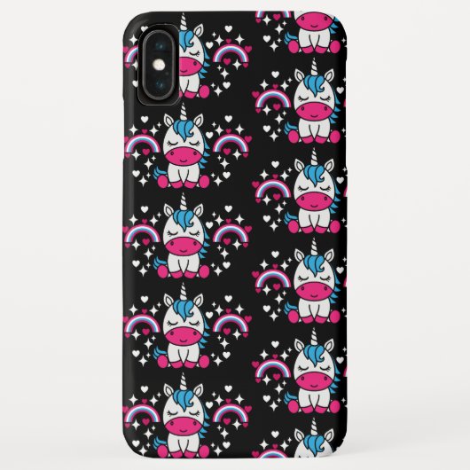 Coques Case-Mate iPhone Licorne de petite fille (Dos)