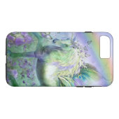 Coques Case-Mate iPhone licorne et papillons (Dos (Horizontal))