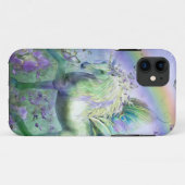 Coques Case-Mate iPhone licorne et papillons (Dos (Horizontal))