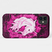 Coques Case-Mate iPhone Licorne gothique rose (Dos (Horizontal))