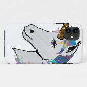Coques Case-Mate iPhone licorne holographique (Dos (Horizontal))