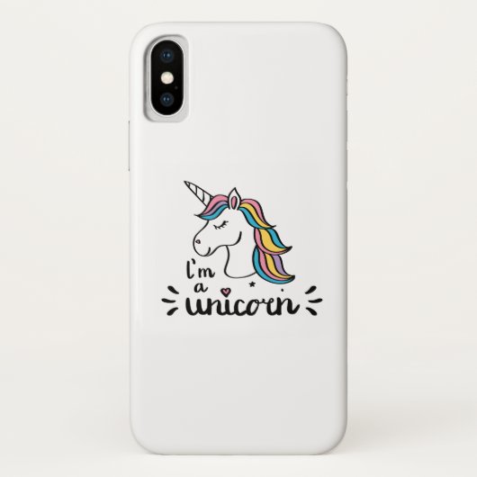 Coques Case-Mate iPhone Licorne | je suis une licorne (Dos)