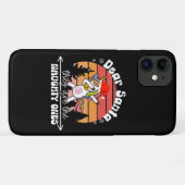 Coques Case-Mate iPhone Licorne qui Dabbing Noël drôle (Dos (Horizontal))