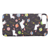 Coques Case-Mate iPhone licornes de l'espace (Dos (Horizontal))