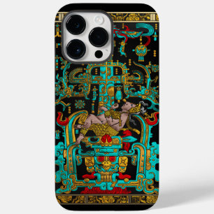 Coque Pour Pour iPhone 14 Pro Max Lid of Great Tomb of Pakal - Astronaut Palenque
