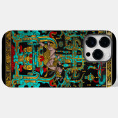 Coques Case-Mate iPhone Lid of Great Tomb of Pakal - Astronaut Palenque (Verso (horizontal))