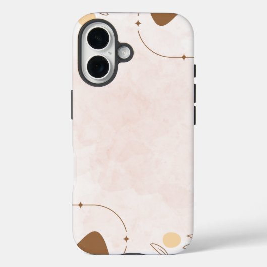 Coques Case-Mate iPhone Lien Tree Floral Esthétique Crème Marron | (Verso)