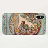 Coques Case-Mate iPhone Lierre d'Alphonse Mucha (Dos (Horizontal))