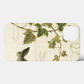 Coques Case-Mate iPhone Lierres et papillons (Verso (horizontal))