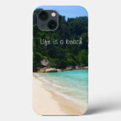 Coques Case-Mate iPhone Life is a Beach Case-Mate iPhone Case (Verso)