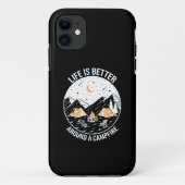 Coques Case-Mate iPhone Life Is Better Around A Campfire (Dos)