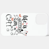 Coques Case-Mate iPhone Life is Better With a Cat quote slogan (Retour (horizontal))