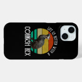 Coques Case-Mate iPhone Life Is Better With A Cornish Rex (Verso (horizontal))