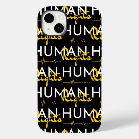Coques Case-Mate iPhone Lifeline to Human Rights (Verso)