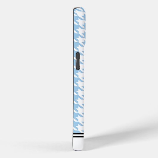 Coques Case-Mate iPhone Light Blue Houndstooth Custom Samsung (Verso / Droite)