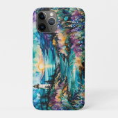 Coques Case-Mate iPhone Lighthouse Bay Mountain Fleur sauvage Garden (Dos)