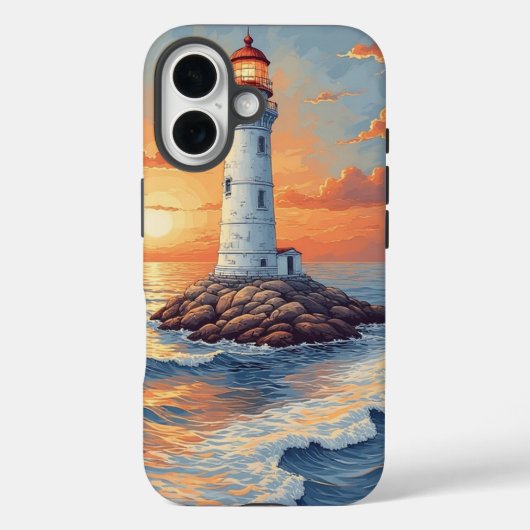 Coques Case-Mate iPhone Lighthouse Sea Landscape iPhone / iPad case (Verso)