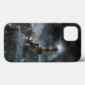 Coques Case-Mate iPhone Lighthouses | Lighthouse in the Storm (Verso (horizontal))