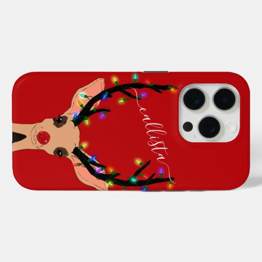 Coques Case-Mate iPhone Lights chrétiens de Cute (Verso (horizontal))