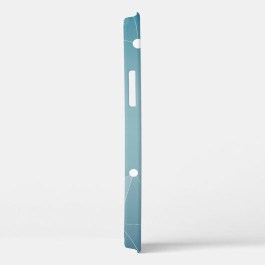 Coques Case-Mate iPhone Ligne abstraite Arrière - plan (Verso / Droite)