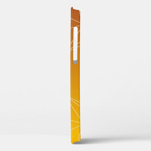 Coques Case-Mate iPhone Ligne abstraite Arrière - plan (Verso / Gauche)