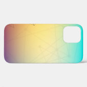 Coques Case-Mate iPhone Ligne abstraite Arrière - plan (Verso (horizontal))