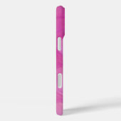Coques Case-Mate iPhone Ligne Abstraite Coeur rose soyeux (Verso / Droite)