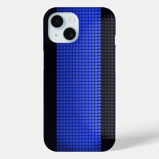 Coques Case-Mate iPhone Ligne bleue mince de la police (Verso)