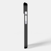 Coques Case-Mate iPhone Ligne bleue mince de la police (Verso / Gauche)