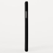 Coques Case-Mate iPhone Ligne Bleue Mince Symbolique verticale (Dos/Droite)