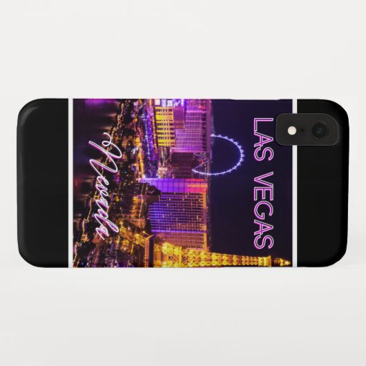 Coques Case-Mate iPhone Ligne d'atterrissage de Las Vegas (Dos (Horizontal))