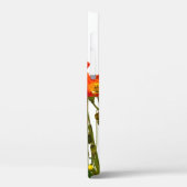 Coques Case-Mate iPhone Ligne de coquelicots rouges isolatedart, arrière - (Verso / Gauche)