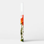 Coques Case-Mate iPhone Ligne de coquelicots rouges isolatedart, arrière - (Verso / Droite)