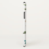 Coques Case-Mate iPhone Ligne de succulents (Dos/Droite)