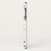 Coques Case-Mate iPhone Ligne de succulents (Dos/Gauche)