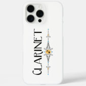 Coques Case-Mate iPhone Ligne décorative Clarinet (Verso)