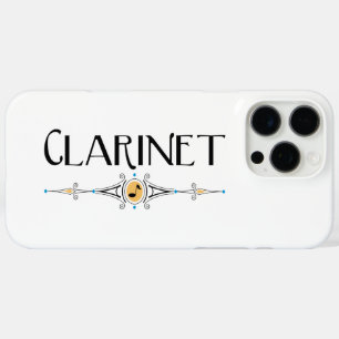 Coques iPhone 16 Pro Max Ligne décorative Clarinet