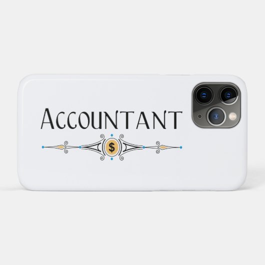 Coques Case-Mate iPhone Ligne décorative comptable (Dos (Horizontal))