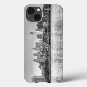 Case-Mate iPhone Case Ligne d'horizon Philadelphie en noir et blanc