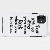 Coques Case-Mate iPhone Ligne Fingers (Dos (Horizontal))
