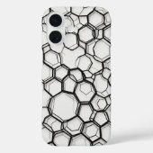 Coques Case-Mate iPhone Ligne Hexagons connectée (Verso)