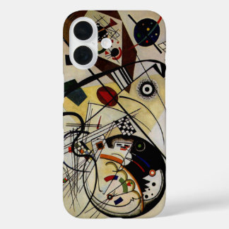 Coques iPhone 16 Ligne ininterrompue Kandinsky Transverse