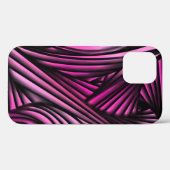 Coques Case-Mate iPhone Lignes Abstraites en rose (Verso (horizontal))