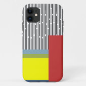 Coques Case-Mate iPhone Lignes Abstraites et rectangles (Dos)