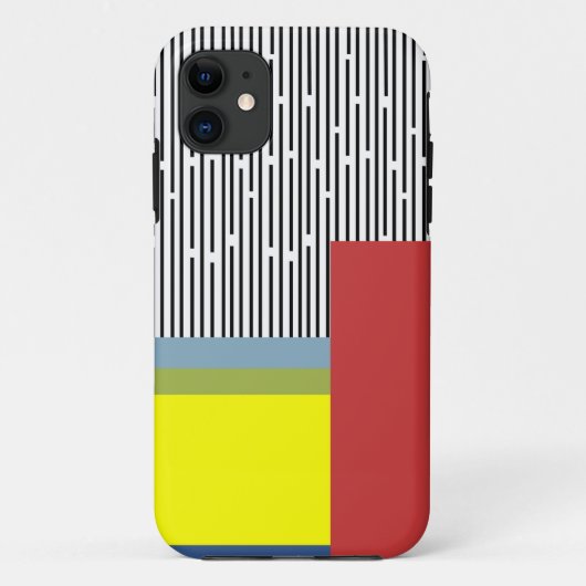Coques Case-Mate iPhone Lignes Abstraites et rectangles (Dos)