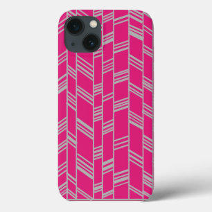 Case-Mate iPhone Case Lignes Art Déco Fuchsia